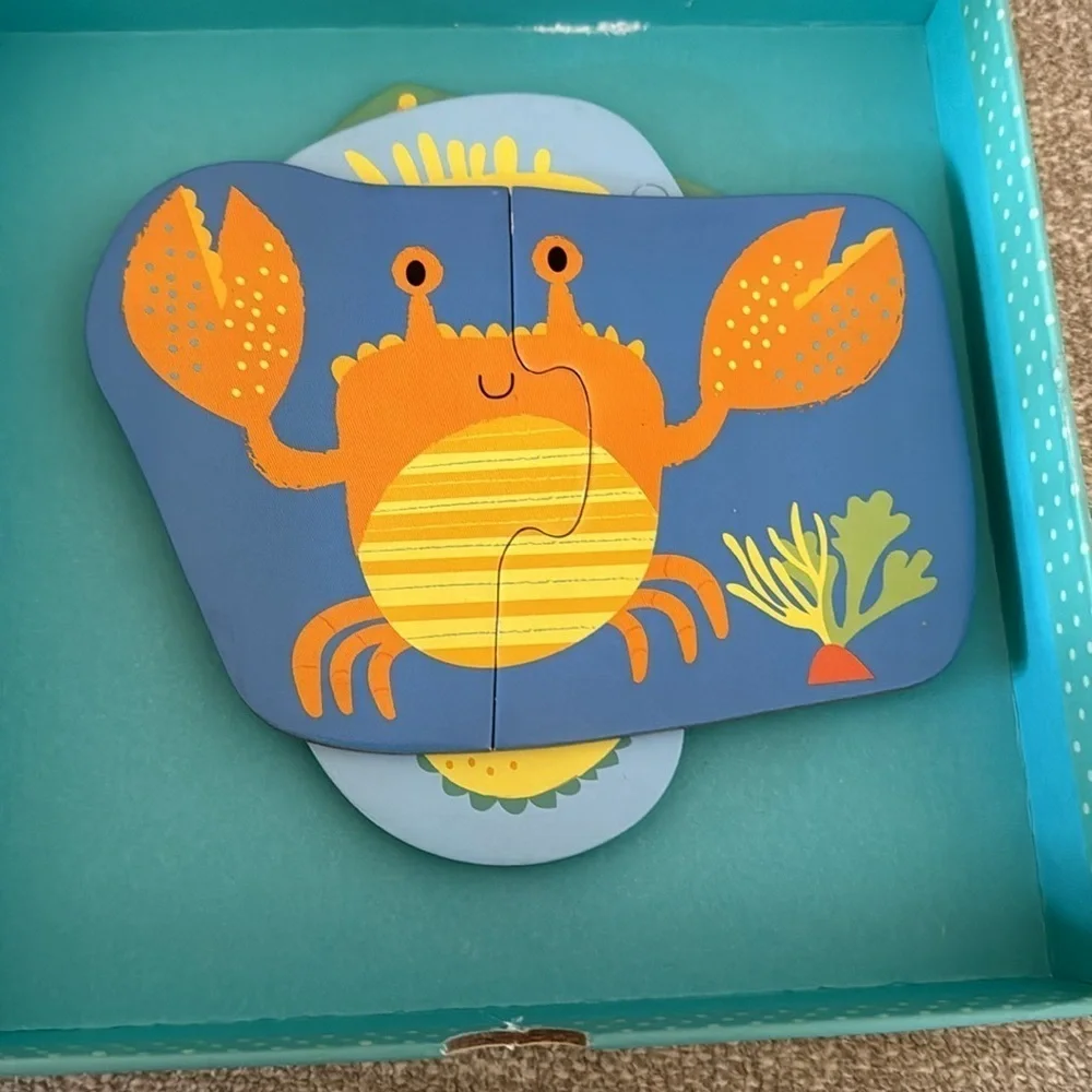 Usborne First Jigsaw Under The Sea Two Piece Puzzles 8 Sets